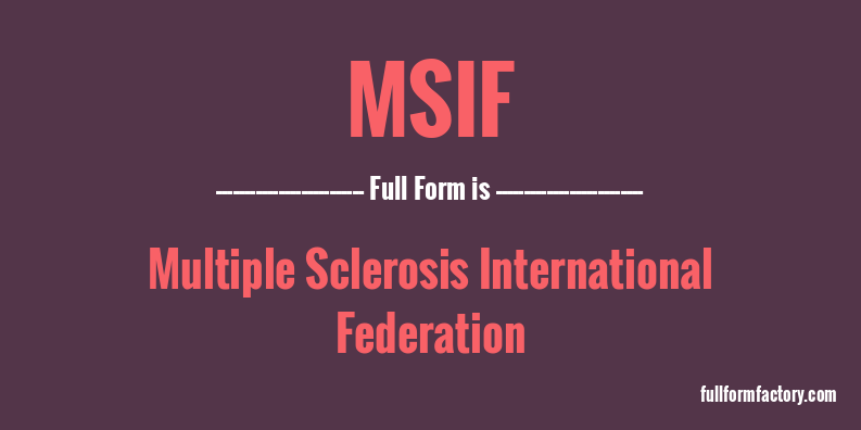 msif-full-form