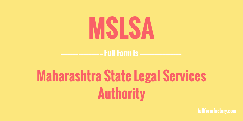 mslsa-full-form