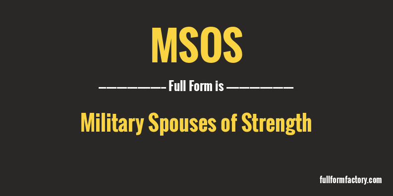 msos-full-form