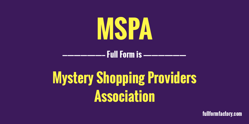 mspa-full-form