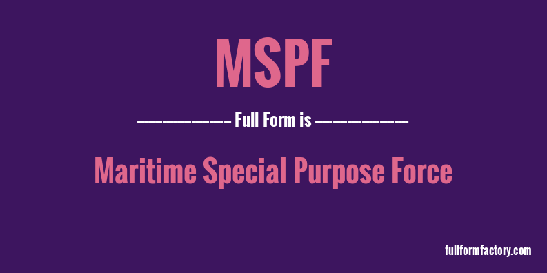 mspf-full-form