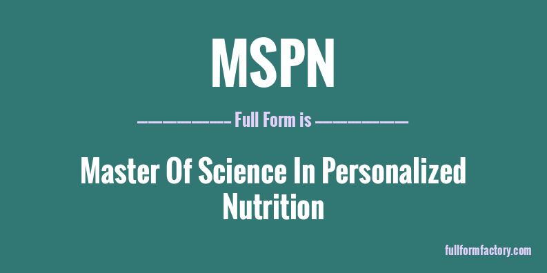 mspn-full-form