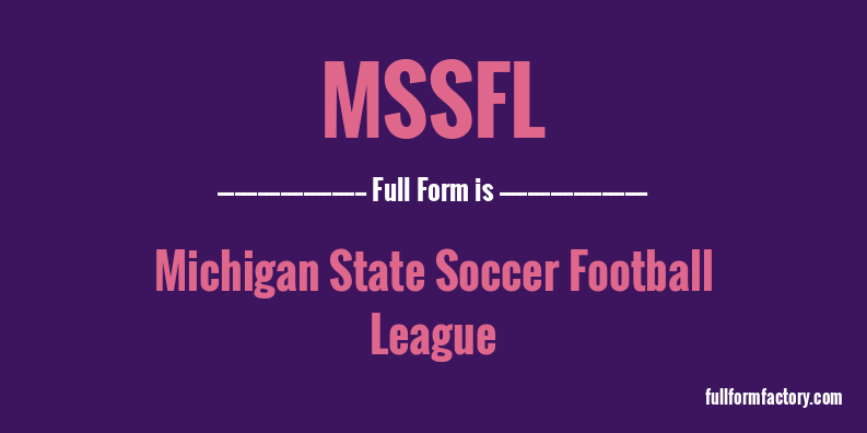 mssfl-full-form