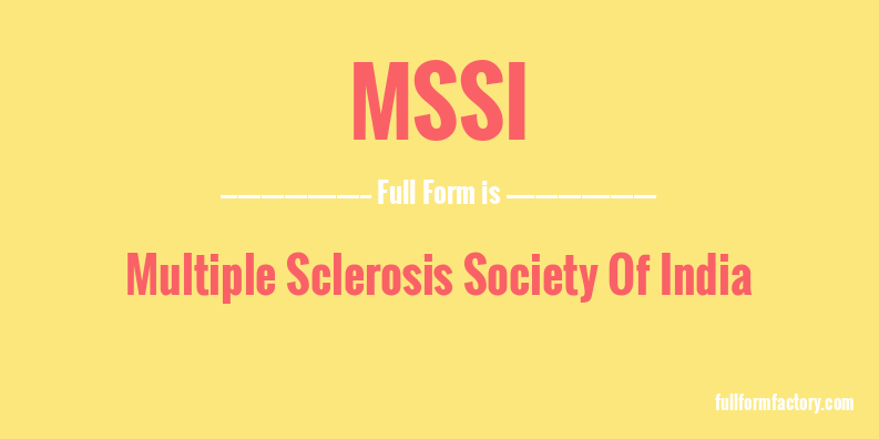 mssi-full-form