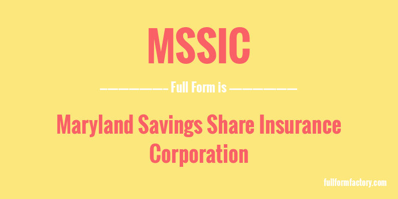 mssic-full-form