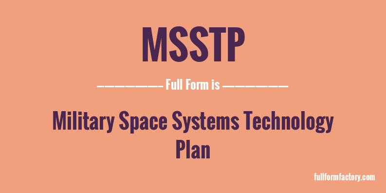 msstp-full-form