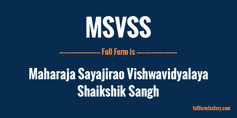 msvss-full-form