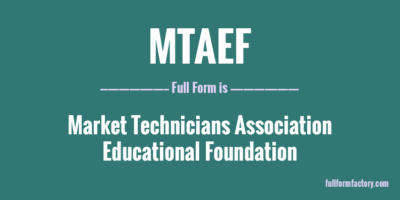mtaef-full-form