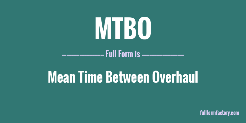 mtbo-full-form