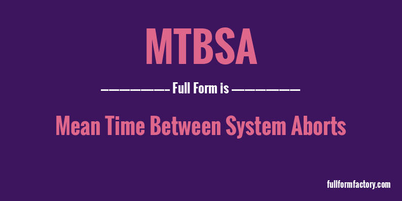 mtbsa-full-form