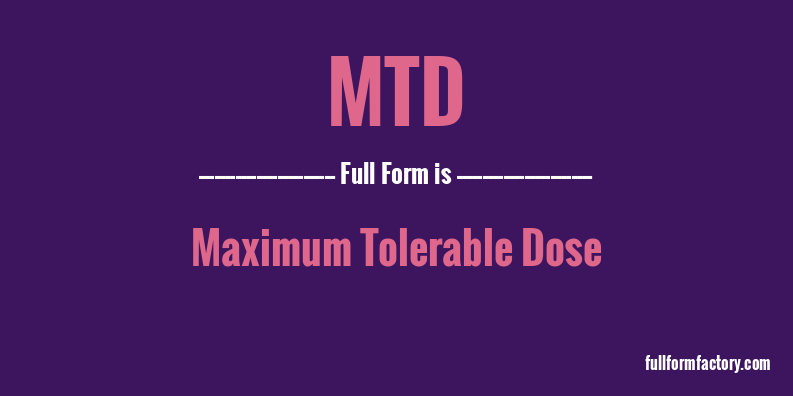 mtd-full-form