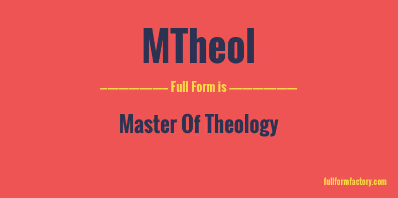 mtheol-full-form