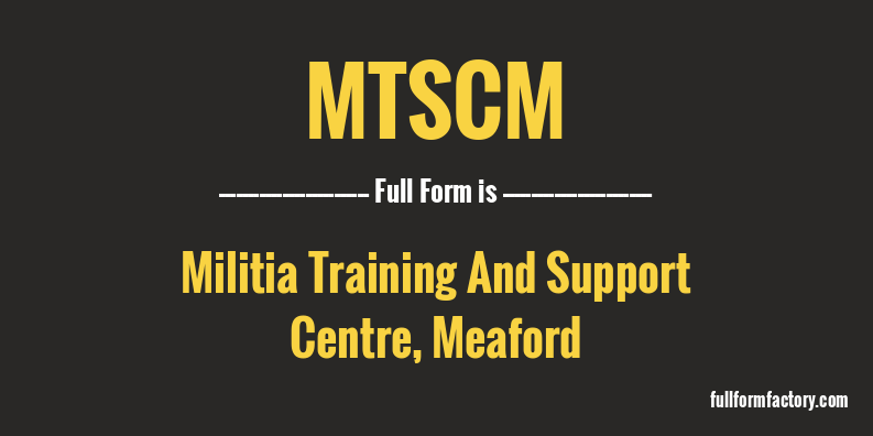 mtscm-full-form