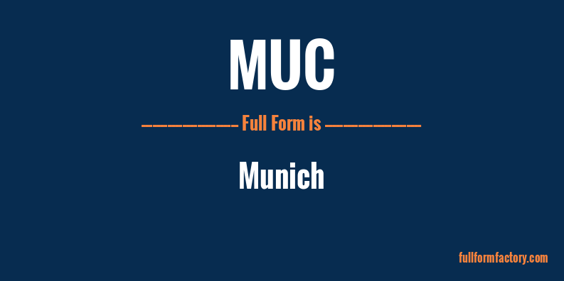 muc-full-form