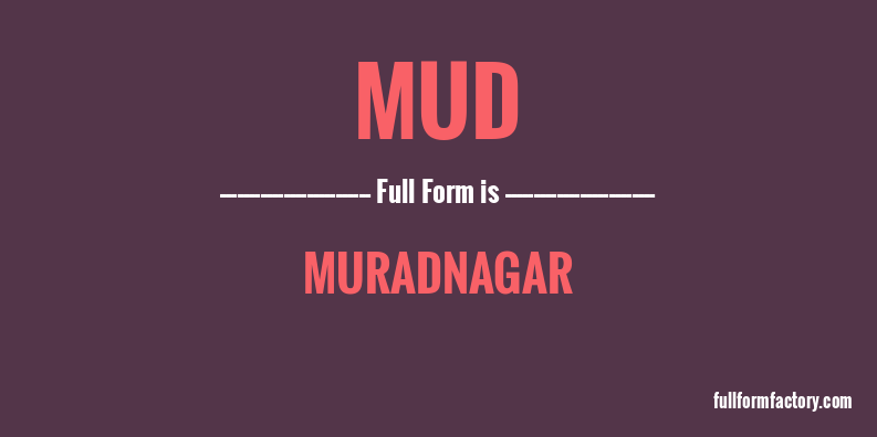 mud-full-form