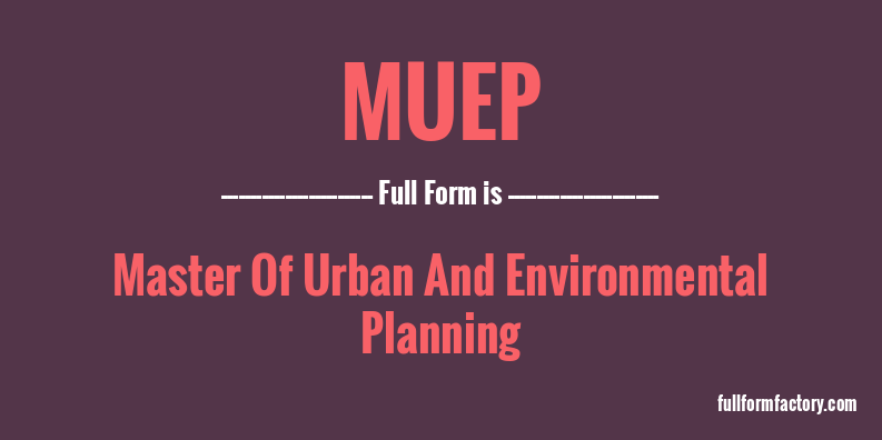 muep-full-form