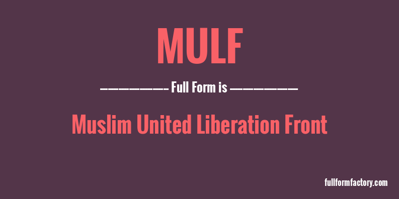 mulf-full-form
