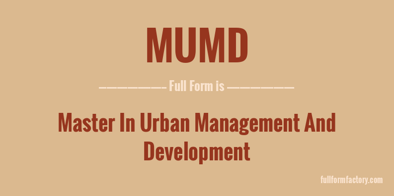 mumd-full-form