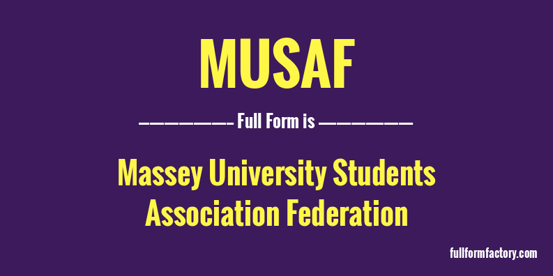 musaf-full-form