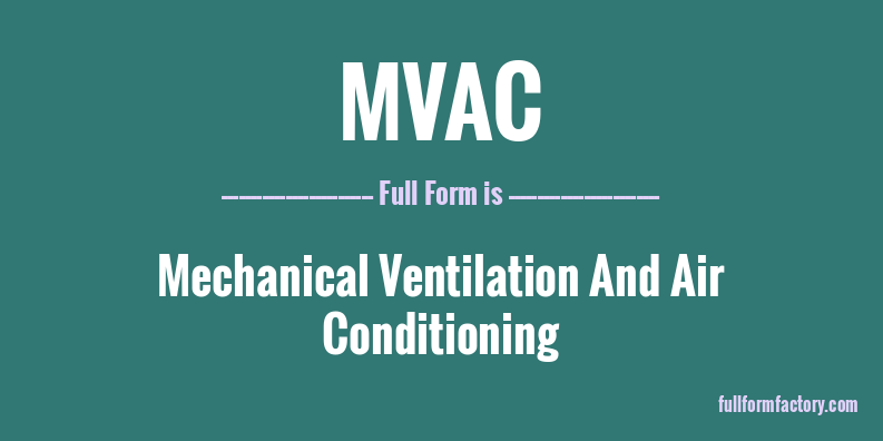 mvac-full-form