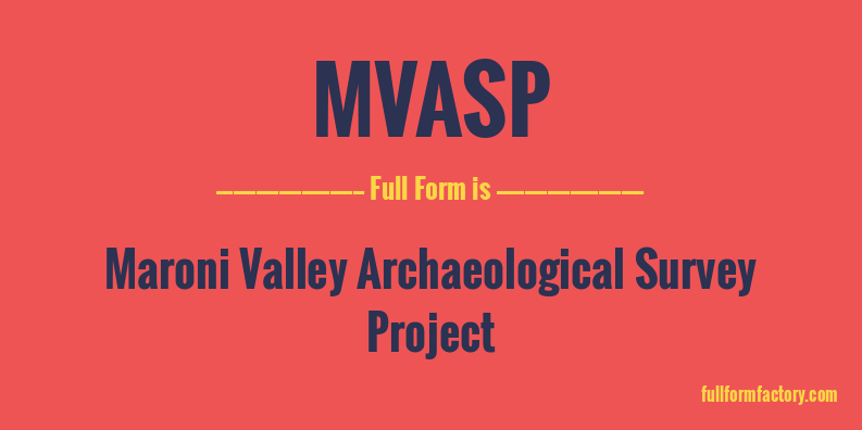 mvasp-full-form