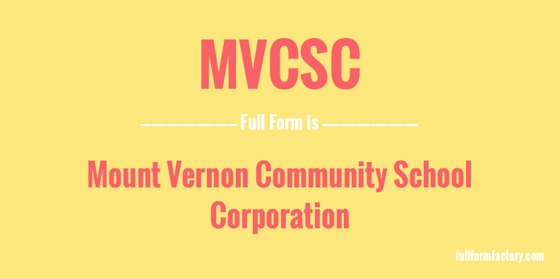 mvcsc-full-form