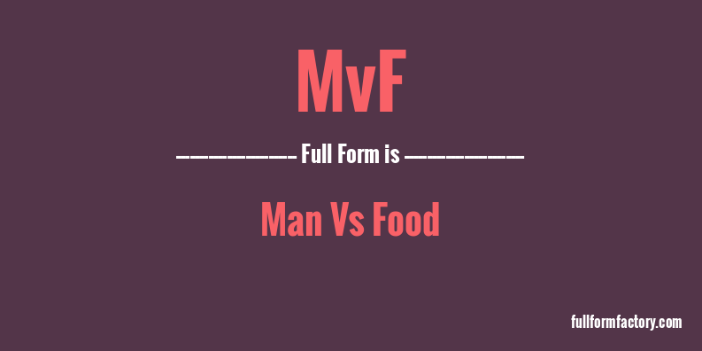 mvf-full-form