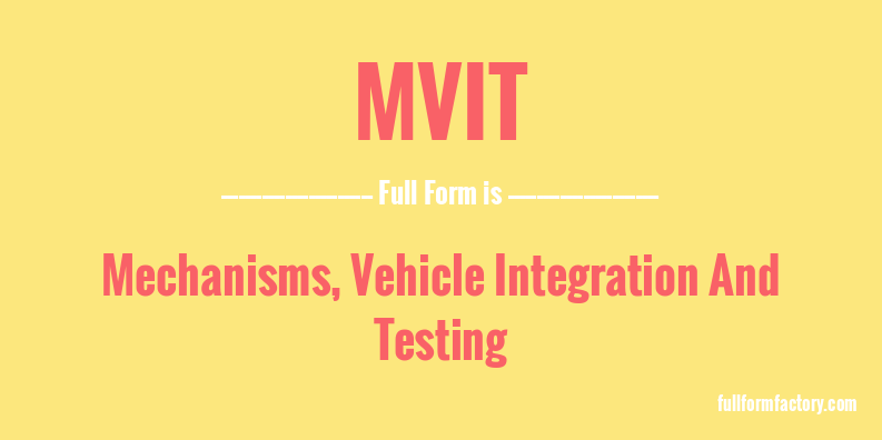 mvit-full-form