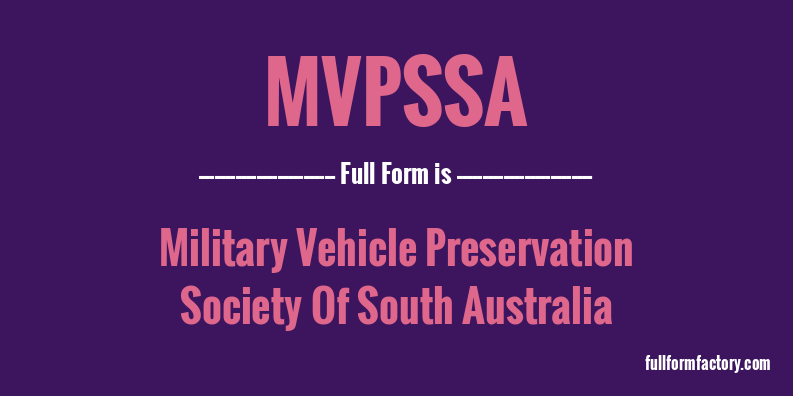 mvpssa-full-form