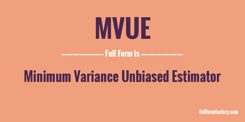 mvue-full-form