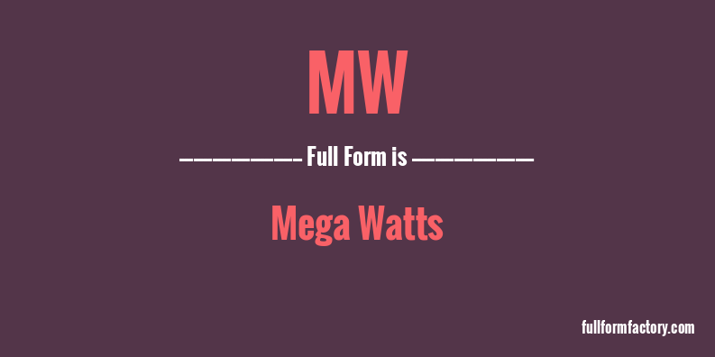 mw-full-form