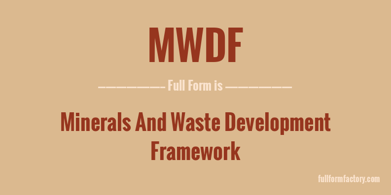 mwdf-full-form