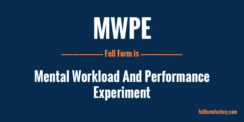 mwpe-full-form