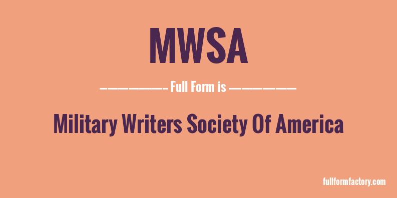 mwsa-full-form