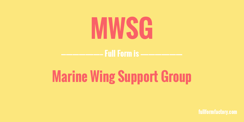 mwsg-full-form