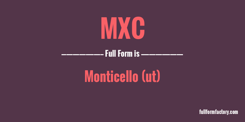 mxc-full-form