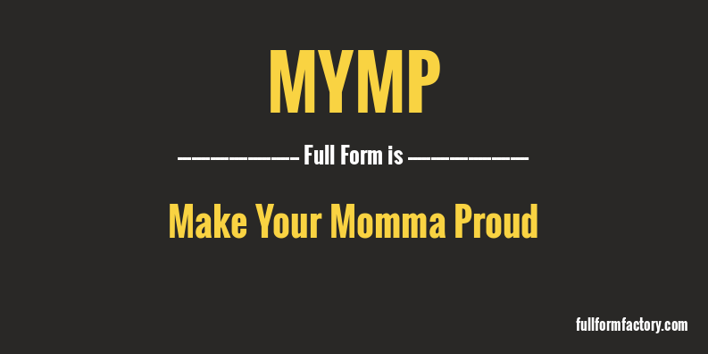 mymp-full-form
