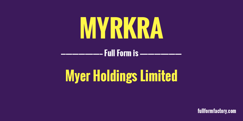 myrkra-full-form
