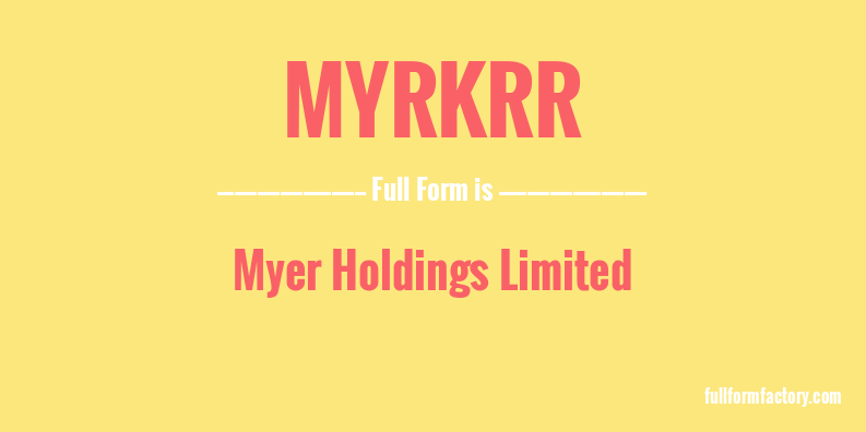 myrkrr-full-form