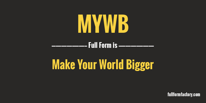 mywb-full-form