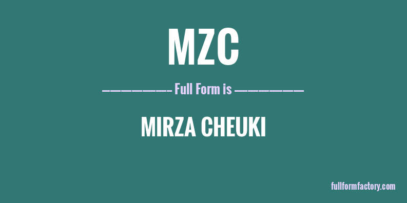 mzc-full-form