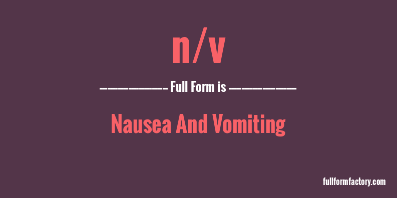 n/v-full-form