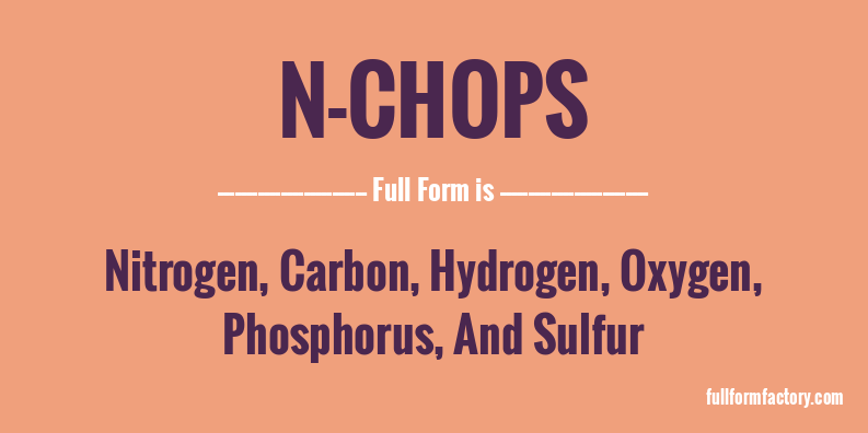n-chops-full-form
