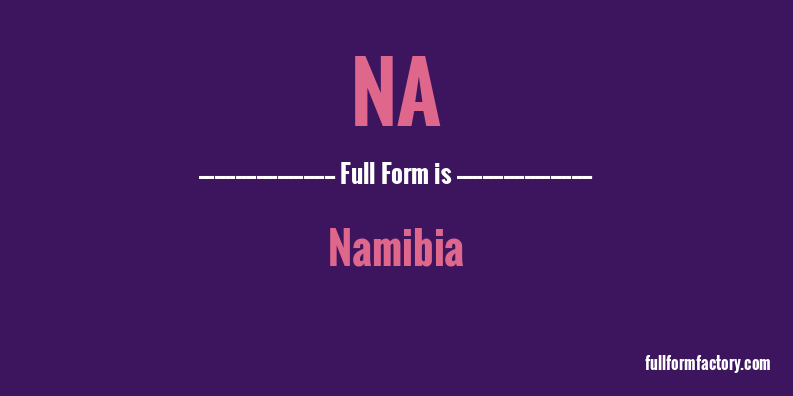 na-full-form