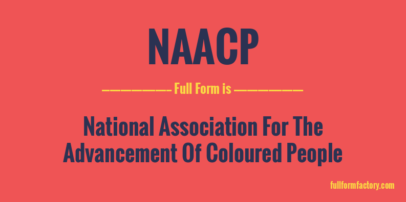 naacp-full-form