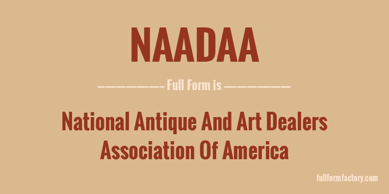 naadaa-full-form