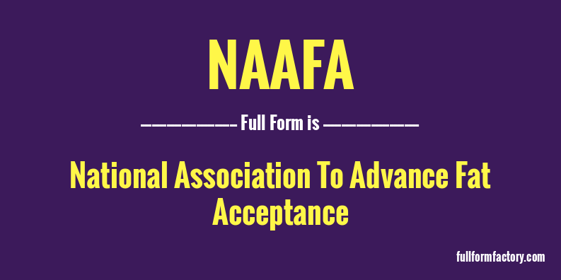 naafa-full-form