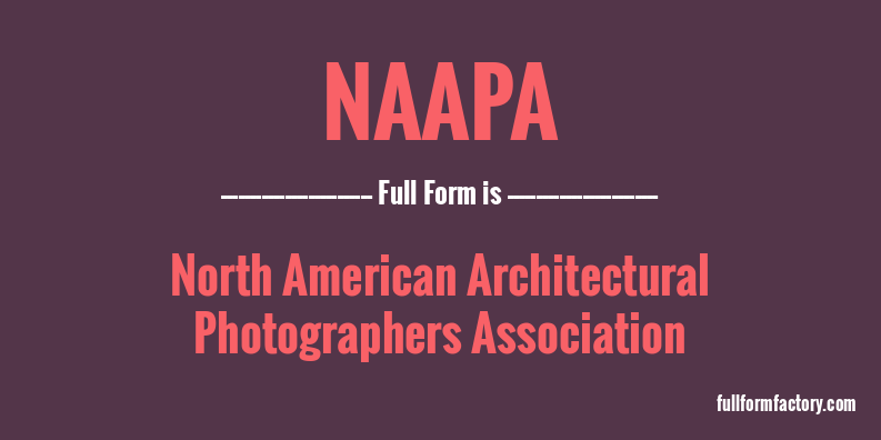 naapa-full-form