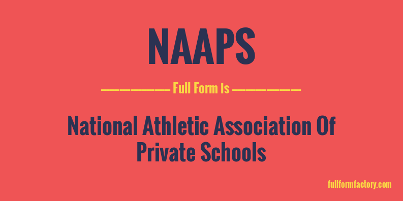 naaps-full-form