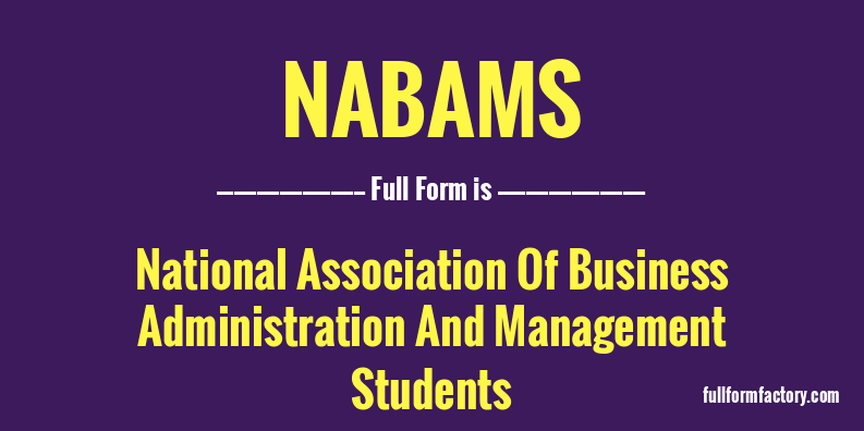 nabams-full-form
